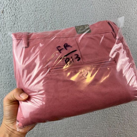 New J Crew Mens Pants 34 x 32 Broken In Urban Slim Chino Flat Front - Picture 12 of 12